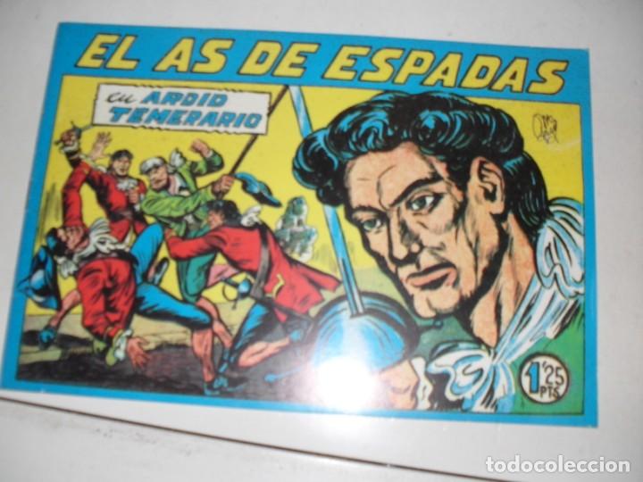 Tebeos: FACSIMIL el as de espadas n&ordm; 16.(de 30).ediciones maga,a&ntilde;o 1954.IMPECABLE. - Foto 1
