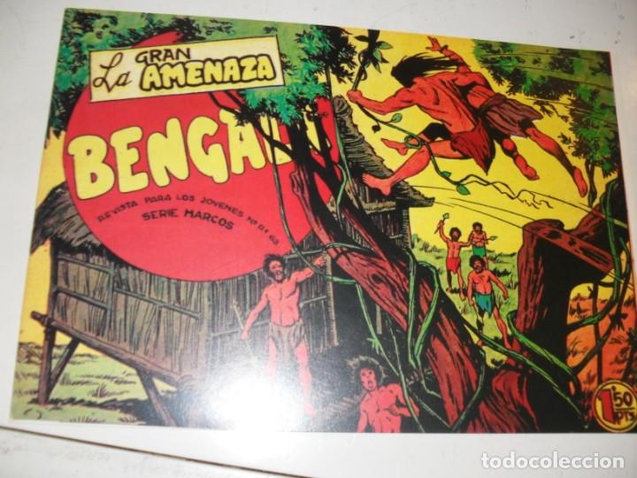 Tebeos: FACSIMIL bengala (1&ordf; parte) n&ordm; 49.(de 54).ediciones maga,a&ntilde;o 1959.IMPECABLE. - Foto 1