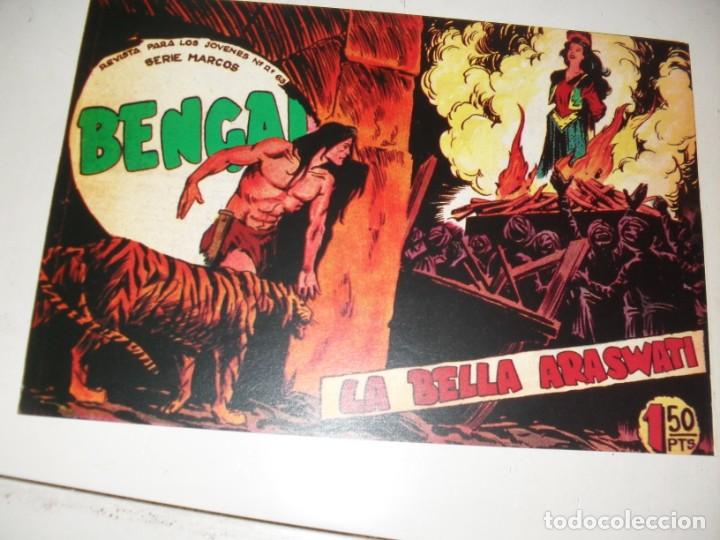 Tebeos: FACSIMIL bengala (1&ordf; parte) n&ordm; 44.(de 54).ediciones maga,a&ntilde;o 1959.IMPECABLE. - Foto 1