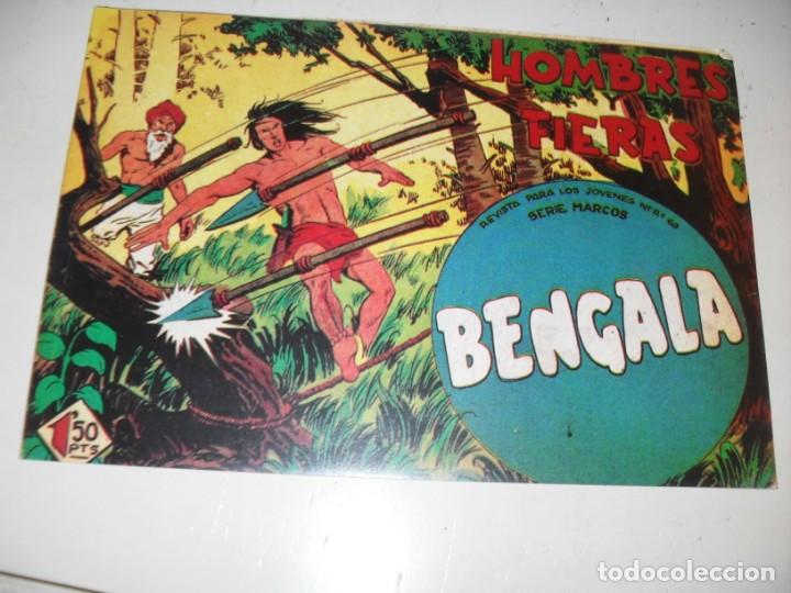 Tebeos: FACSIMIL bengala (1&ordf; parte) n&ordm; 39.(de 54).ediciones maga,a&ntilde;o 1959.IMPECABLE. - Foto 1