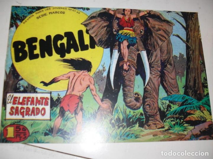Tebeos: FACSIMIL bengala (1&ordf; parte) n&ordm; 30.(de 54).ediciones maga,a&ntilde;o 1959.IMPECABLE. - Foto 1