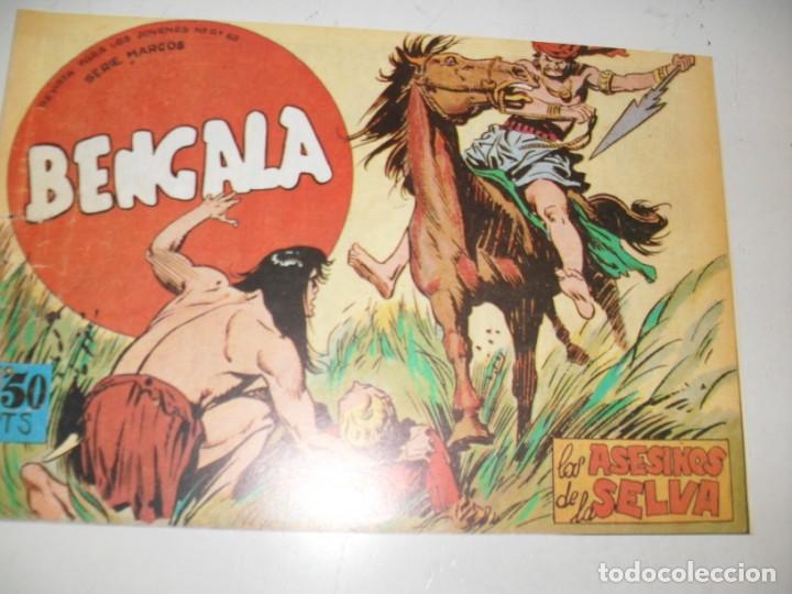 Tebeos: FACSIMIL bengala (1&ordf; parte) n&ordm; 21.(de 54).ediciones maga,a&ntilde;o 1959.IMPECABLE. - Foto 1