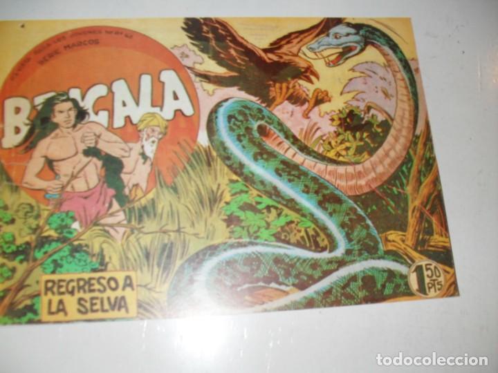 Tebeos: FACSIMIL bengala (1&ordf; parte) n&ordm; 14.(de 54).ediciones maga,a&ntilde;o 1959.IMPECABLE. - Foto 1