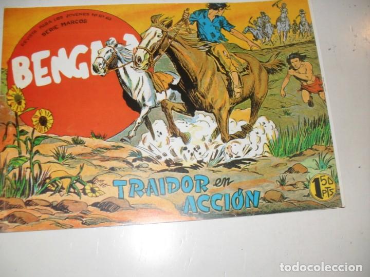 Tebeos: FACSIMIL bengala (1&ordf; parte) n&ordm; 4.(de 54).ediciones maga,a&ntilde;o 1959.IMPECABLE. - Foto 1