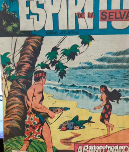 Tebeos: EL ESPIRITU DE LA SELVA. 3 COMIC.1962 - Foto 2