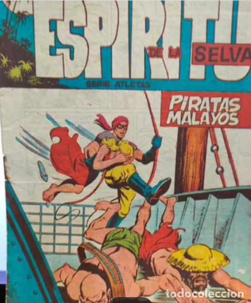 Tebeos: EL ESPIRITU DE LA SELVA. 3 COMIC.1962 - Foto 3