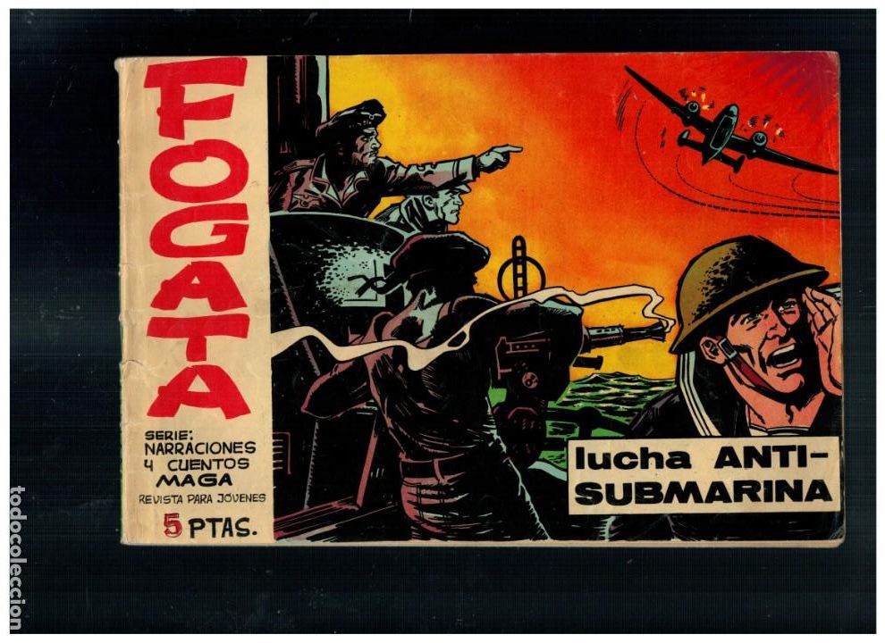 Tebeos: FOGATA N&ordm; 6. EDITORIAL MAGA. ORIGINAL. - Foto 1