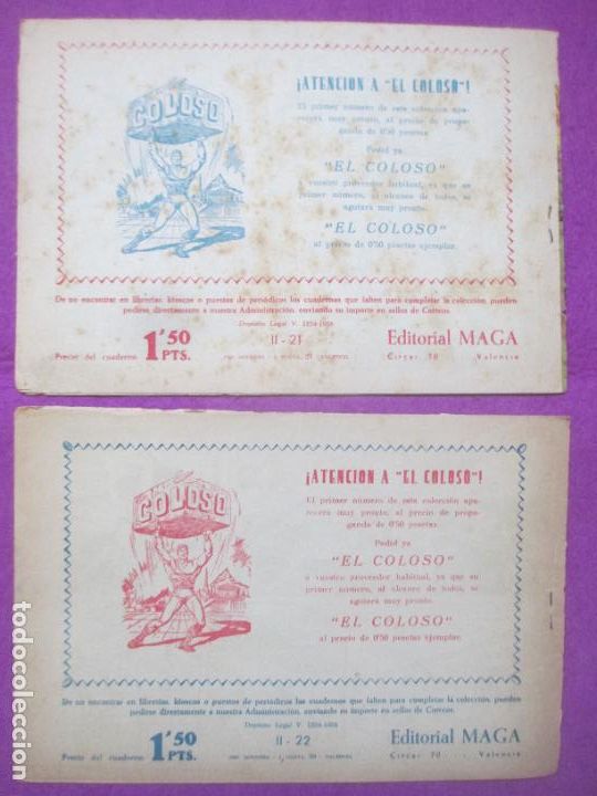 Tebeos: LOTE 44 TEBEOS APACHE 2&ordf; PARTE ED. MAGA VER NUMEROS - Foto 13