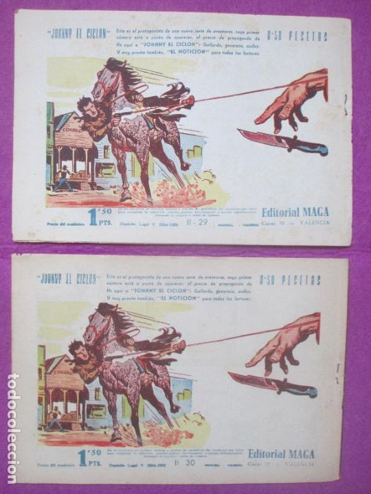 Tebeos: LOTE 44 TEBEOS APACHE 2&ordf; PARTE ED. MAGA VER NUMEROS - Foto 21