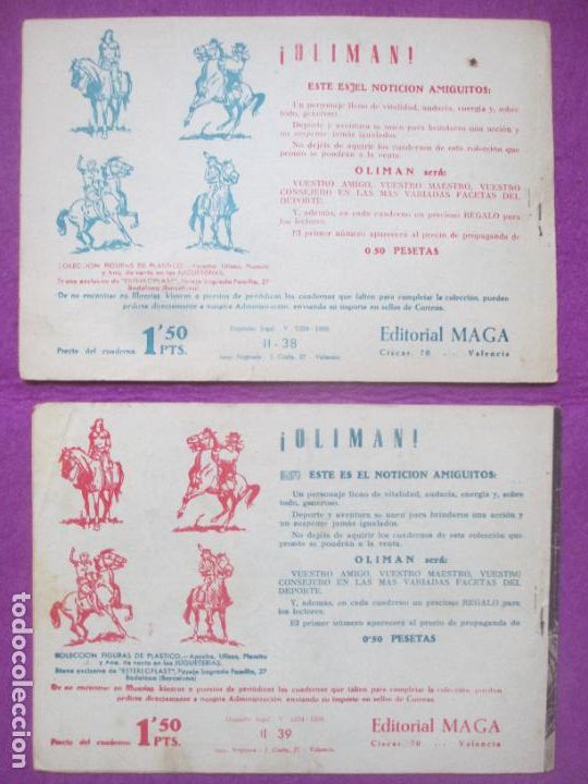 Tebeos: LOTE 44 TEBEOS APACHE 2&ordf; PARTE ED. MAGA VER NUMEROS - Foto 29