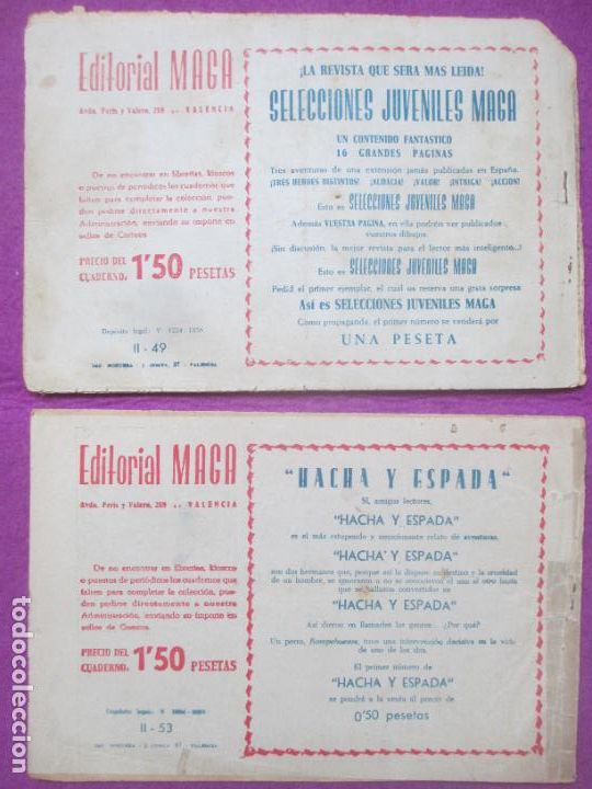 Tebeos: LOTE 44 TEBEOS APACHE 2&ordf; PARTE ED. MAGA VER NUMEROS - Foto 37