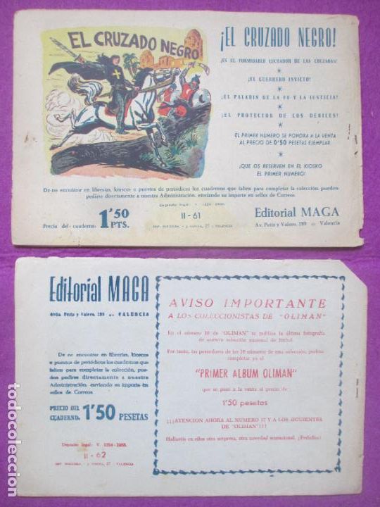 Tebeos: LOTE 44 TEBEOS APACHE 2&ordf; PARTE ED. MAGA VER NUMEROS - Foto 45