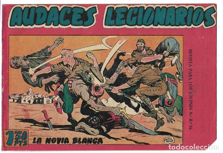 Tebeos: AUDACES LEGIONARIOS - 36 ORIGINALES - Foto 1