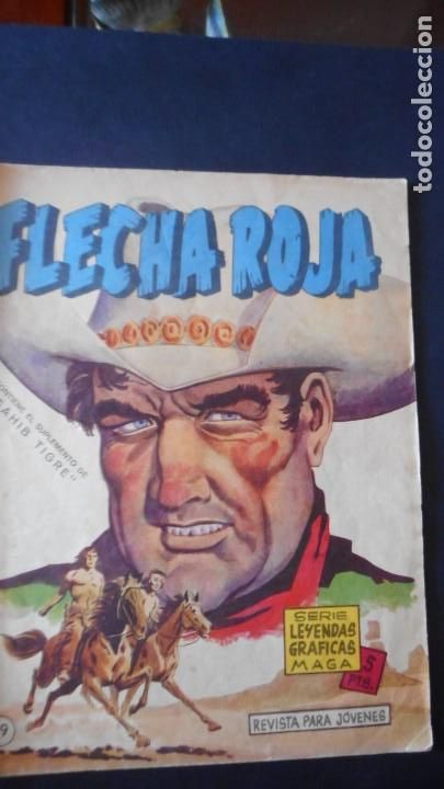 Tebeos: FLECHA ROJA REVISTA N&ordm; 19 / C-11 - Foto 1
