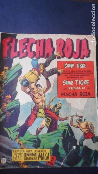 Tebeos: FLECHA ROJA REVISTA N&ordm; 12 / C-11 - Foto 1