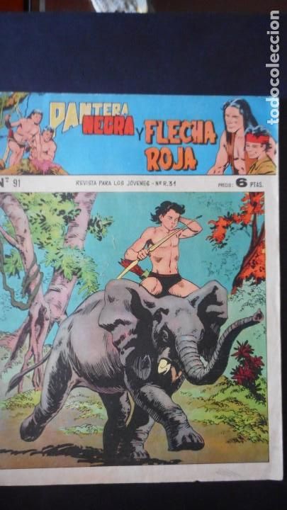 Tebeos: FLECHA ROJA REVISTA N&ordm; 91 / C-11 - Foto 1