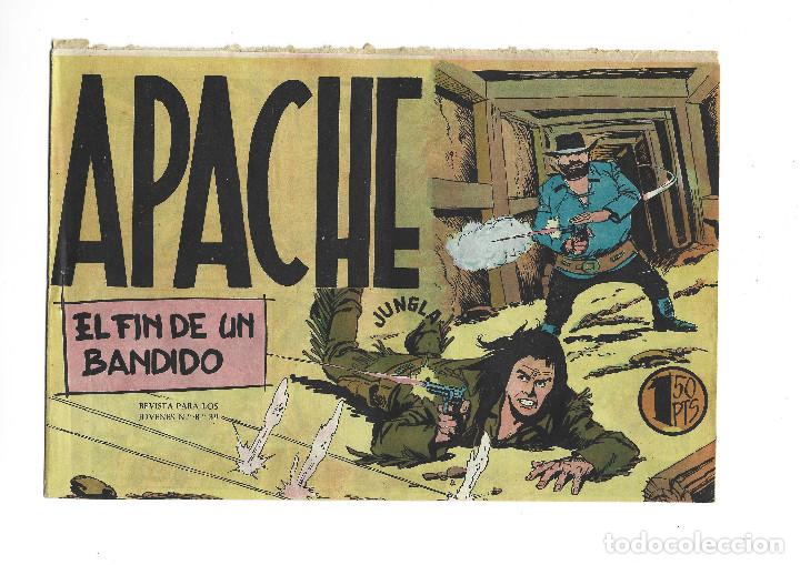 Tebeos: APACHE- N&ordm; 33- EL FIN DE UN BANDIDO - Foto 1