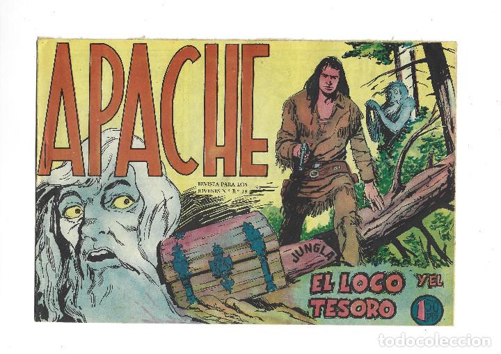 Tebeos: APACHE- N&ordm; 35- ELLOCO Y EL TESORO - Foto 1