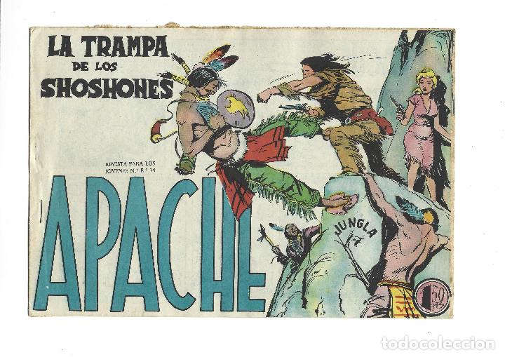 Tebeos: APACHE- N&ordm; 36- LA TRAMA DE LOS SHOSHONES - Foto 1