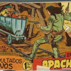 Tebeos: APACHE 2ª PARTE Nº 2 - SEPULTADOS VIVOS - EDITORIAL MAGA 1960 ORIGINAL