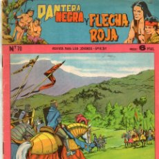 Livros de Banda Desenhada: PANTERA NEGRA Y FLECHA ROJA - NUMERO 70 - REVISTA PARA JOVENES - MAGA. Lote 350479319