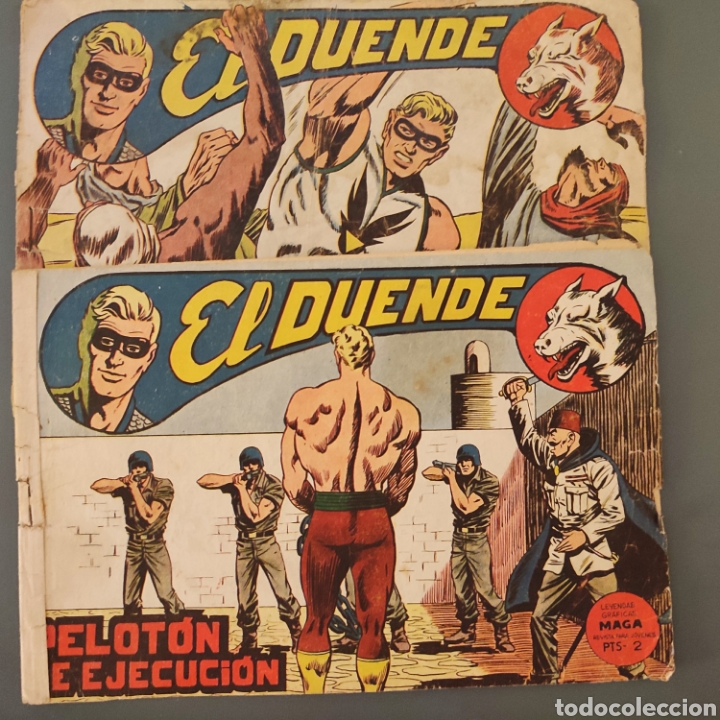 Tebeos: 2 N&uacute;meros de El Duende N&uacute;m 16 y 27.a&ntilde;o 1961 - Foto 1
