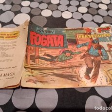 Tebeos: JOHNNY FOGATA, Nº 3, , PERSEGUIDO A MUERTE, EDITORIAL MAGA 1960 ORIGINAL
