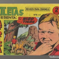 Tebeos: AFRICA Nº 48 - EL NIÑO Y EL TIGRE (SERIE ATLETAS) ORIGINAL - MAGA 1964. Lote 364316716