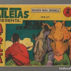 Tebeos: AFRICA Nº 55 - '' REINA '' EN PELIGRO (SERIE ATLETAS) ORIGINAL - MAGA 1964. Lote 364326831