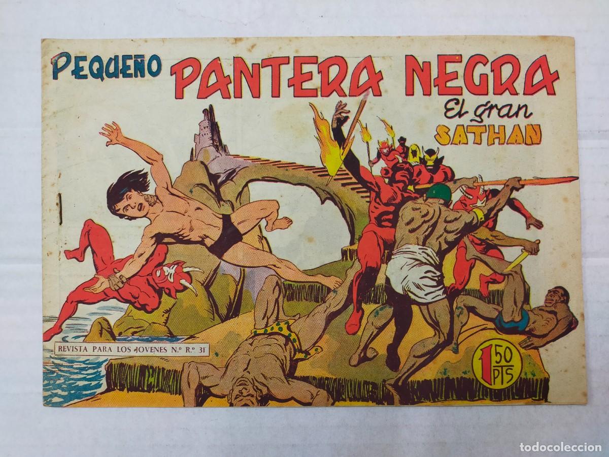 Tebeos: PEQUE&Ntilde;O PANTERA NEGRA n&ordm; 170. EL GRAN SATHAN - Foto 1