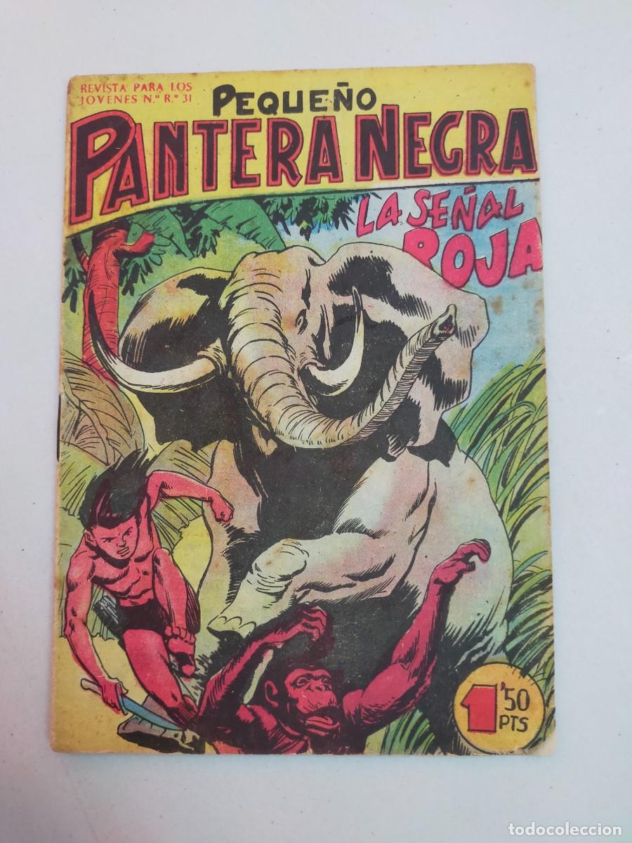 Tebeos: PEQUE&Ntilde;O PANTERA NEGRA n&ordm; 121. LA SE&Ntilde;AL ROJA - Foto 1