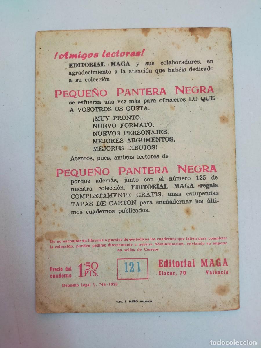 Tebeos: PEQUE&Ntilde;O PANTERA NEGRA n&ordm; 121. LA SE&Ntilde;AL ROJA - Foto 3