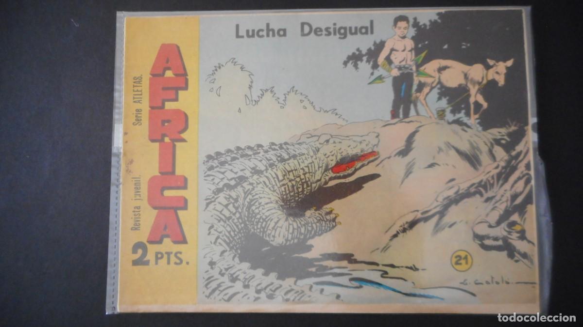 Tebeos: ATLETAS - &Aacute;FRICA N&ordm; 21 / C-15 - Foto 1