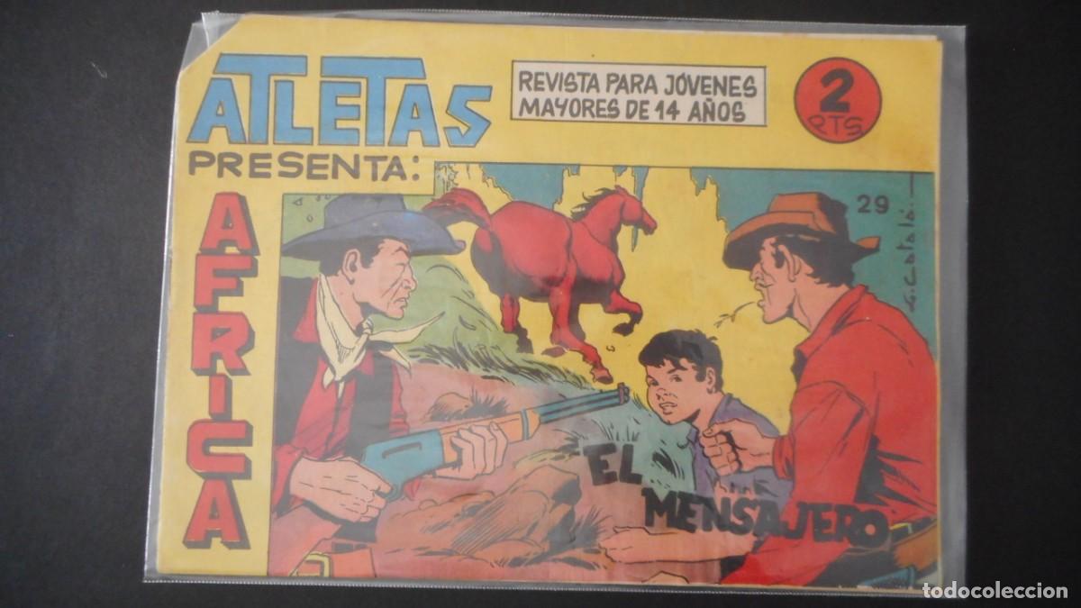 Tebeos: ATLETAS - &Aacute;FRICA N&ordm; 29 / C-15 - Foto 1