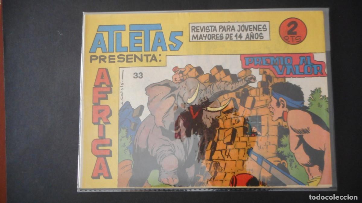 Tebeos: ATLETAS - &Aacute;FRICA N&ordm; 33 / C-15 - Foto 1