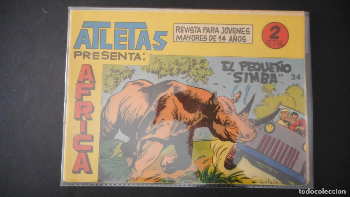 Tebeos: ATLETAS - &Aacute;FRICA N&ordm; 34 / C-15 - Foto 1