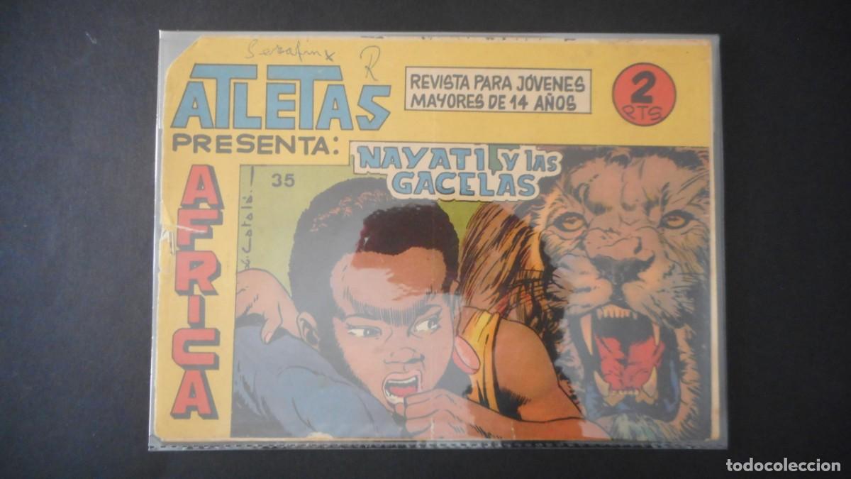 Tebeos: ATLETAS - &Aacute;FRICA N&ordm; 35 / C-15 - Foto 1
