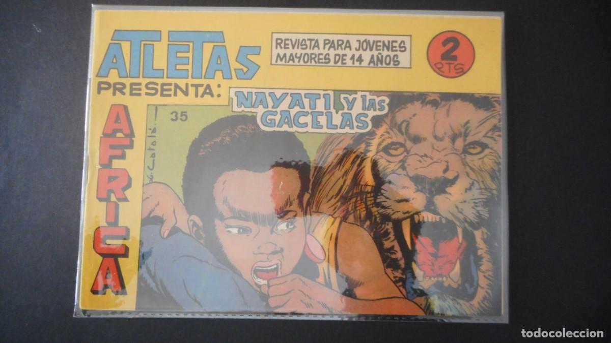 Tebeos: ATLETAS - &Aacute;FRICA N&ordm; 35 / C-15 - Foto 1