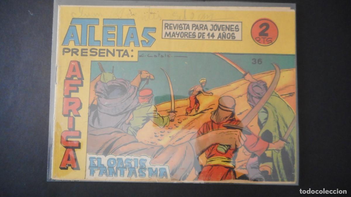 Tebeos: ATLETAS - &Aacute;FRICA N&ordm; 36 / C-15 - Foto 1