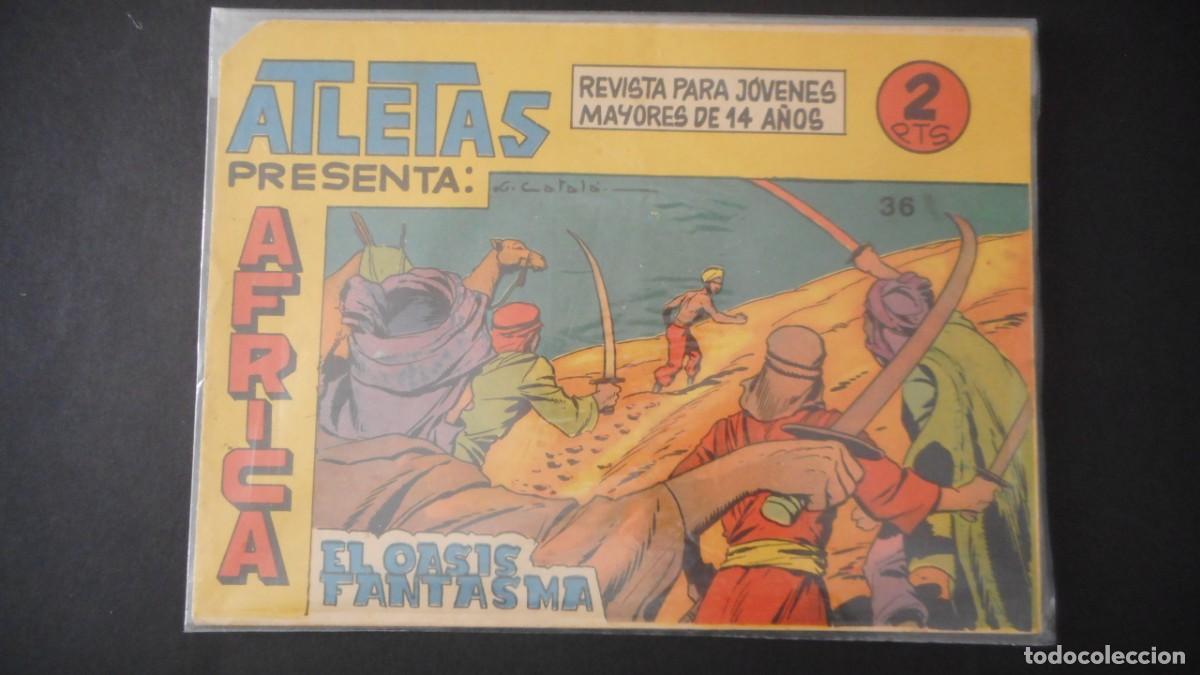 Tebeos: ATLETAS - &Aacute;FRICA N&ordm; 36 / C-15 - Foto 1