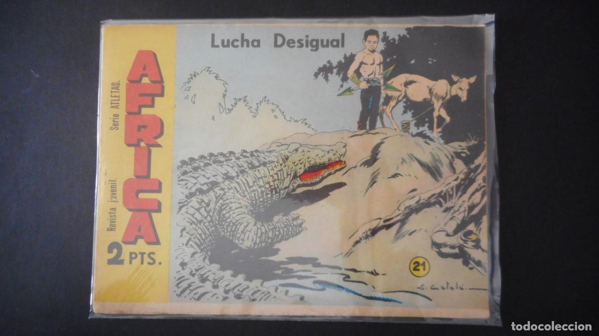 Tebeos: ATLETAS - &Aacute;FRICA N&ordm; 21 / C-15 - Foto 1