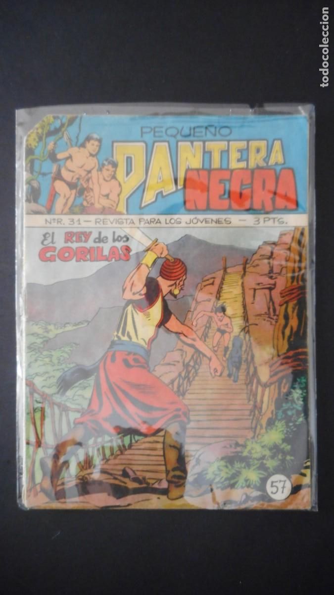 Tebeos: PEQUE&Ntilde;O PANTERA NEGRA N&ordm; 57 / C-15 - Foto 1