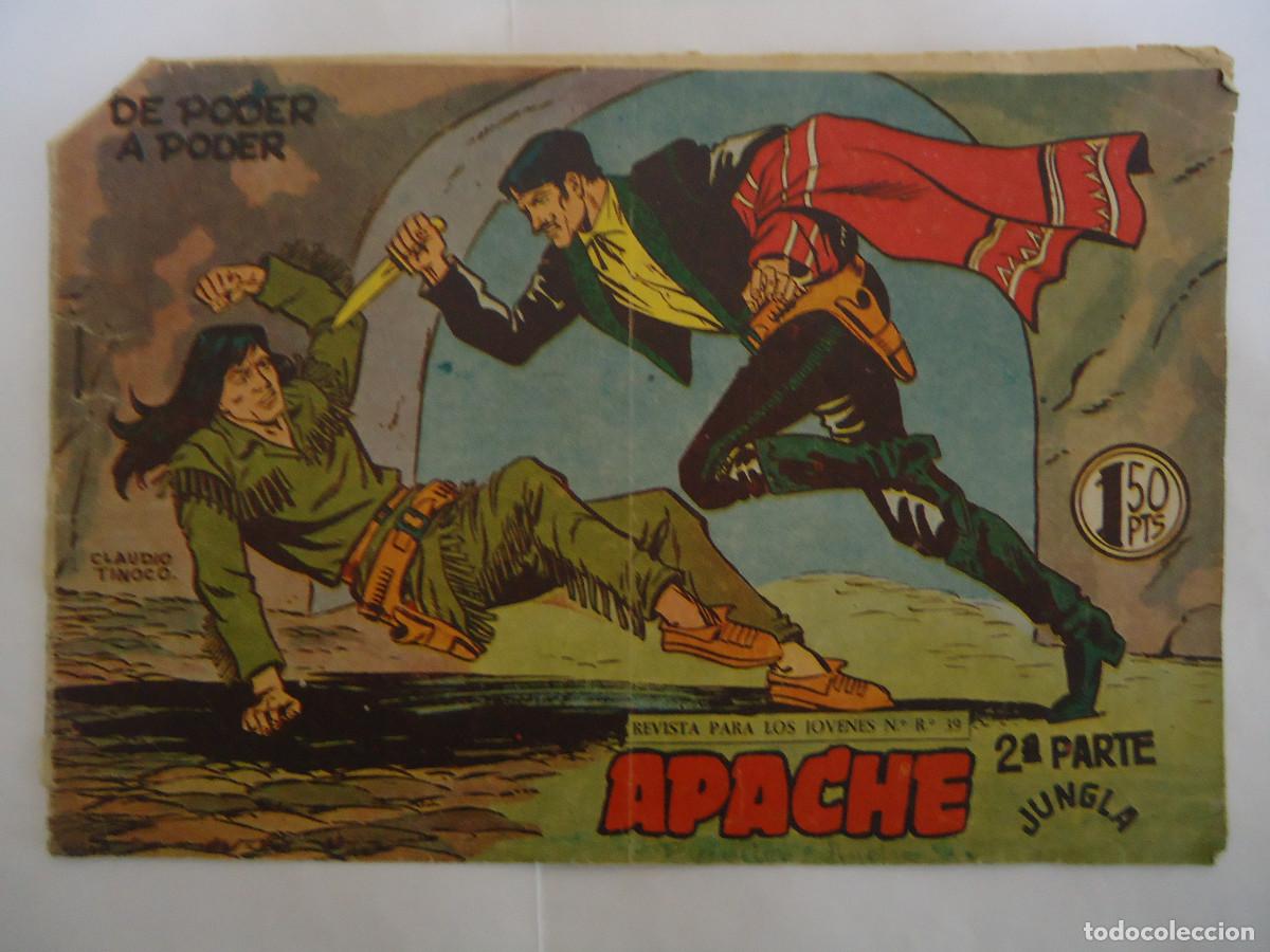 Tebeos: APACHE DE PODER A PODER N&ordm; 39. ORIGINAL. -- PP -7 - Foto 1