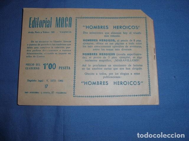 Tebeos: EL DEFENSOR N&ordm; 17 - ORIGINAL - EDITORIAL MAGA. - Foto 2