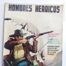 Tebeos: HOMBRES HERÓICOS Nº 2 EDI. MAGA 1962 - 16,5 X 24 CMS MUY NUEVO - LEOPOLDO ORTIZ, CARLOS, ARMANDO
