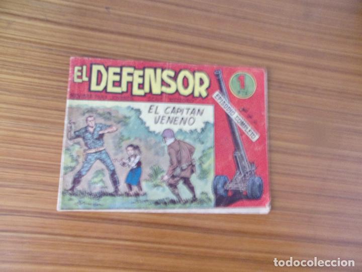 Tebeos: EL DEFENSOR N&ordm; 1 EDITA MAGA - Foto 1