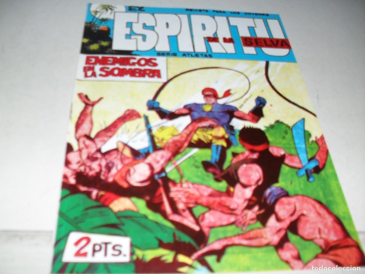 Tebeos: (FACSIMIL) ESPIRITU DE LA SELVA N&ordm;75,de 90),MAGA,1962.IMPECABLE. - Foto 1