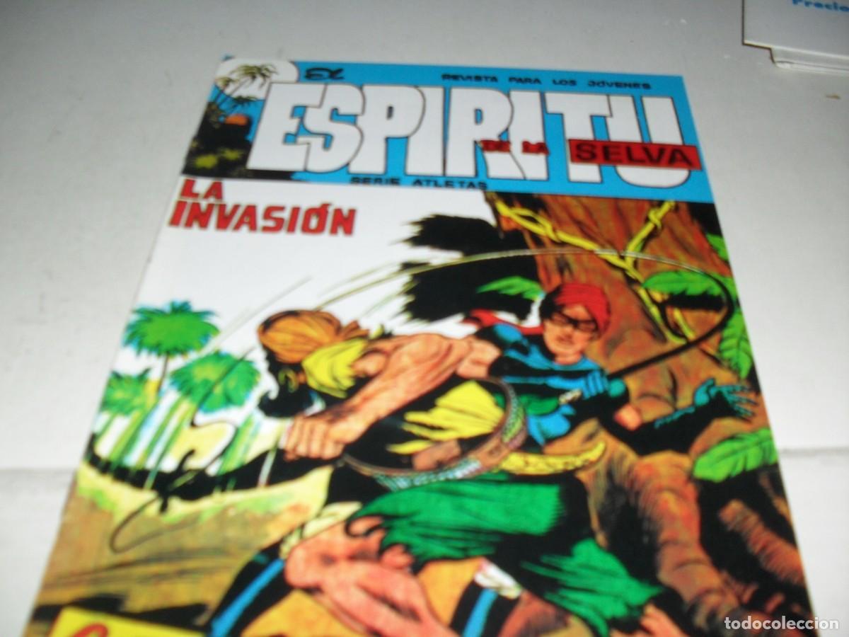 Tebeos: (FACSIMIL) ESPIRITU DE LA SELVA N&ordm;56,de 90),MAGA,1962.IMPECABLE. - Foto 1