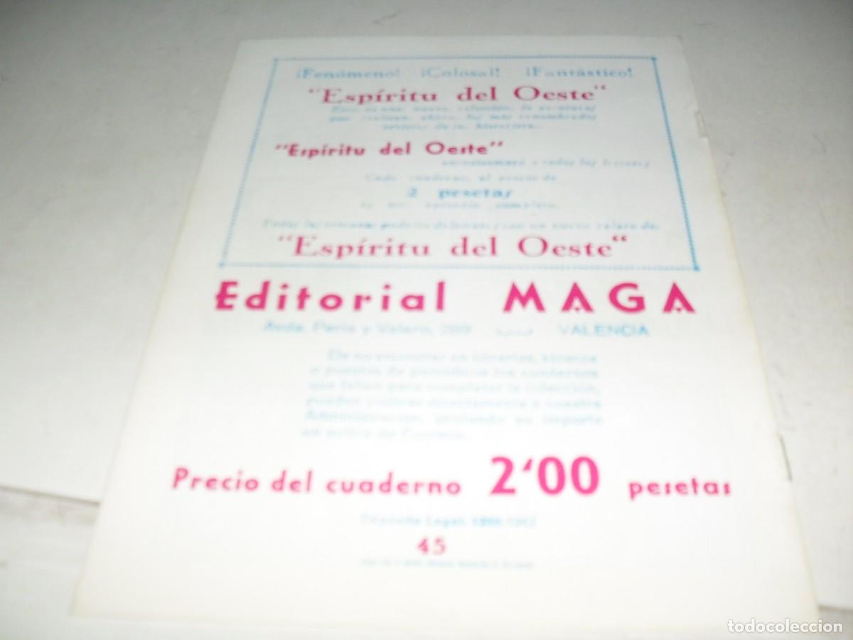 Tebeos: (FACSIMIL) ESPIRITU DE LA SELVA N&ordm;45,de 90),MAGA,1962.IMPECABLE. - Foto 3