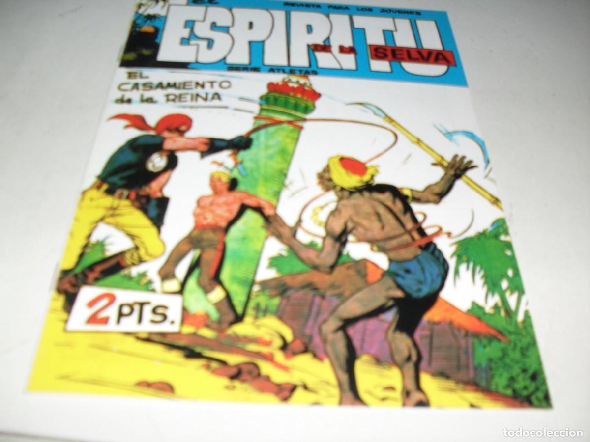 Tebeos: (FACSIMIL) ESPIRITU DE LA SELVA N&ordm;35,de 90),MAGA,1962.IMPECABLE. - Foto 1